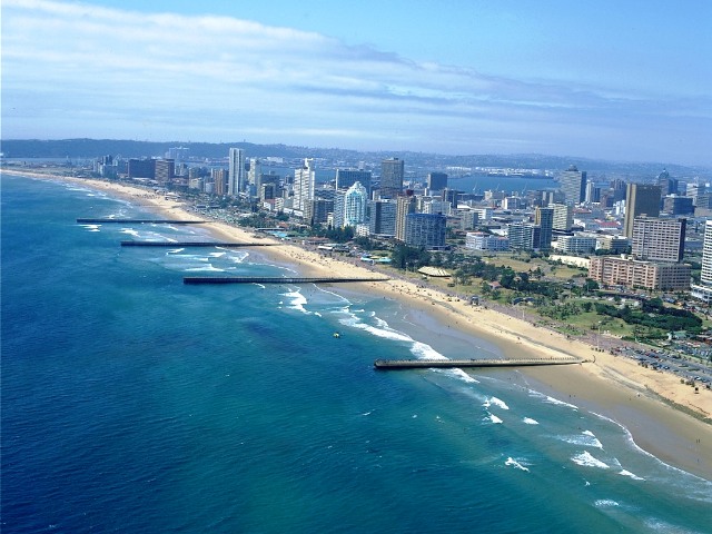 KwaZulu-Natal-Durban beach